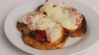 Sun Dried Tomato amp Smoked Mozzarella Bruschetta Recipe  Laura Vitale  Laura in the Kitchen Ep 384 [upl. by Brittain391]