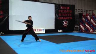 Robert Natera Advance Forms Grand Championship at Texas State Championships 2013 [upl. by Ekrub]