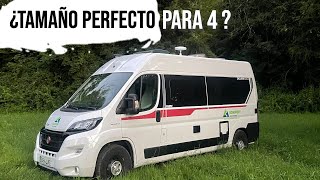 🚐 ¿TAMAÑO IDEAL PARA 4 PERSONAS 🤔 VAN TOUR furgoneta CAMPER PILOTE V 600 S a FONDO [upl. by Jacob]