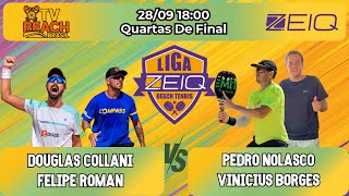 7° Etapa Liga Zeiq 2024  Quartas De Final  D Collani  F Roman x P Nolasco  V Borges [upl. by Gayner571]