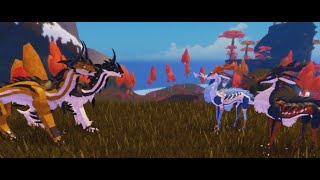 Strange friendship Part 22 Different destinies Roblox  Creatures of Sonaria [upl. by Martella]