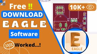 Step by Step Cara membuat desain atau layout PCB dengan software eagle mudah dan cepat pasti bisa [upl. by Gabe324]