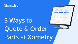 Instant Quoting HighVolume Manufacturing amp Target Price Order 3 Quoting Options at Xometry UK [upl. by Halihs]