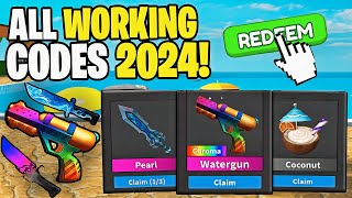 NEW WORKING SUMMER UPDATE CODES FOR MURDER MYSTERY 2 IN JULY UPDATE ROBLOX MM2 SUMMER CODES 2024 [upl. by Hareenum508]