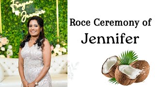 Roce Ceremony Of Jennifer [upl. by Opiak258]