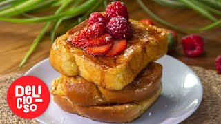 Cómo preparar las mejores tostadas francesas  Delicioso [upl. by Toulon]