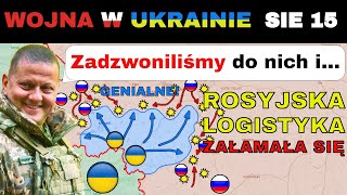 15 SIE Katastrofa Kurska Ukraińcy Blokują i NISZCZĄ Rosyjskie Posiłki Wojna w Ukrainie Wyjaśniona [upl. by Jovia]