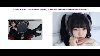 REACTION TO JUNNA JAPANESE DRUMMER [upl. by Derfnam]