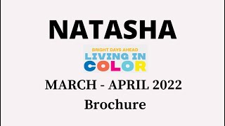 NATASHA MARCH  APRIL 2022 BROCHURE HD  Philippines [upl. by Yahsed]