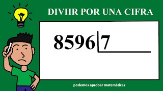 DIVIDIR POR 1 CIFRA [upl. by Jayson404]