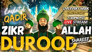 🔴 DUROOD SHAREEF  ZIKR ALLAH  LIVE With Shaykh Nurjan Mirahmadi Sufi Meditation Center [upl. by Sorce]