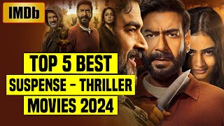 Top 5 Best Suspense Thriller Movies In Hindi 2024 IMDb  You Shouldnt Miss [upl. by Acinorehs766]