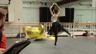 Christopher Wheeldon rehearses Alices Adventures in Wonderland  Royal Ballet LIVE [upl. by Ynaffyt]