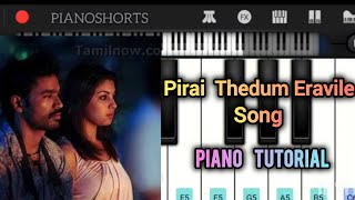 Pirai Thedum iravile Piano Tutorial  Mayakkam Enna Song Piano tutorial  Pain Of Love [upl. by Nylinej]