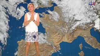 Météo TF1 du 1er Juillet 2021 Évelyne Dhéliat [upl. by Elamaj558]