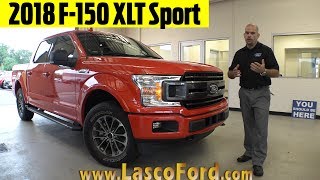 2018 Ford F150 XLT Sport  Exterior amp Interior Walkaround [upl. by Trillbee]