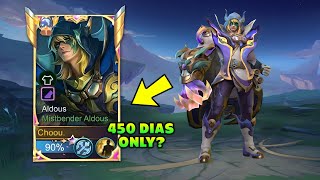 THANK YOU MOONTON FOR THIS ALDOUS MISTBENDER SKIN😱 499 DIAS ONLY [upl. by Trant]