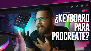 Teclado para PROCREATE ¿Vale la Pena [upl. by Thurston]