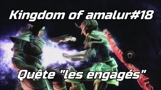 Kingdoms of Amalur  RE Reckoning18  quotLes engagésquot tuer ANRU BESIN quête secondaire complète 2 fins [upl. by Velma]