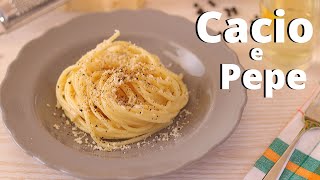 COME PREPARARE LA CACIO E PEPE  facile e veloce  Lorenzo in cucina [upl. by Analrahc]