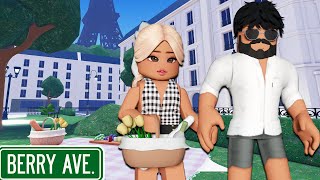 ✈️24 HOURS in PARIS with my BOYFRIEND🌷 Berry Avenue Roleplay [upl. by Tahpos]