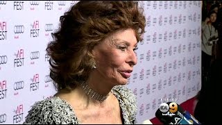 AFI Honors Sophia Loren With Special Tribute [upl. by Duffie]