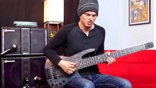 6 STRING BASS SOLO  Nathan Navarro  Rogue [upl. by Anoyek839]