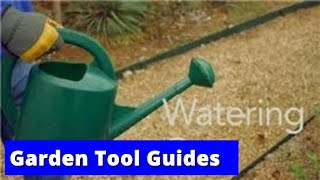 Garden Tool Guides  How to Use a Watering Can [upl. by Raskind]