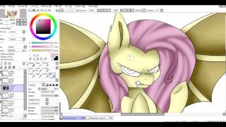 Flutterbat  SPEEDPAINT [upl. by Naivaj310]