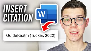 How To Add Citation In Word  Full Guide [upl. by Mario]