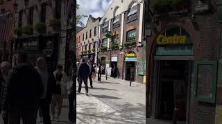 Temple bar Square Dublin Ireland [upl. by Atterahs]