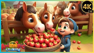 🐴🎉 Horse Farm Adventure  Sing Along for Kids 🎶 [upl. by True]