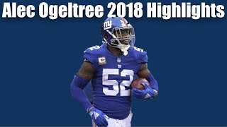 Alec Ogeltree Giants Highlights 2018 [upl. by Mattie]