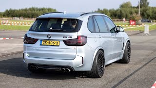 700HP Mosselman BMW X5 M with Custom Exhaust  FAST Accelerations amp Sounds [upl. by Asiralc]