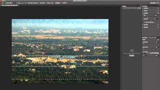 ทำภาพเบลอแบบ TiltShift โดยใช้ Photoshop [upl. by Natrav]