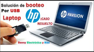 SOLUCIÓN de BOOTEO por memoria USB Laptop HP [upl. by Aurthur]