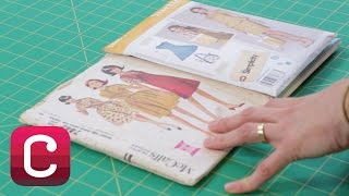 How to Read a Sewing Pattern with Liesl Gibson I Creativebug [upl. by Sall]