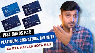 Types of VISA cards [upl. by Nylannej979]