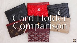 LUXURY CARD HOLDER COMPARISON WEAR amp TEAR BEST VALUE QUALITY  Minks4All [upl. by Ennovihc]