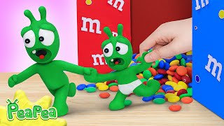 Pea Pea Rescues Little Brother Lost in the Candy Maze  Educational Videos for Kids  Pea Pea [upl. by Shimkus5]