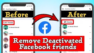 How To Remove All Deactivated Facebook Friends at Once  Unfriend All Inactive Account in One Click [upl. by Etnoed]