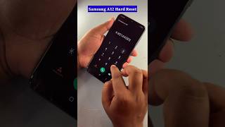 How to hard reset Samsung A12 ytshorts shorts [upl. by Asare]