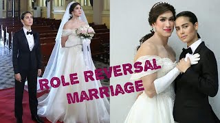 Role reversal marriage S1 E1  Boy become girl and marry with girlfriend [upl. by Ybocaj]