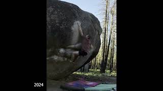 Hate Handles V910  Tall Beta Lake Tahoe Bouldering Pfiff [upl. by Ranee688]