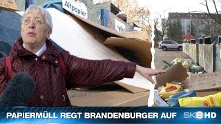 SKB HD  PAPIERMÜLL REGT BRANDENBURGER AUF [upl. by Jea44]