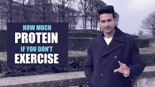 How much PROTEIN a day if you do not EXERCISE  Info by Guru Mann [upl. by Hguh]