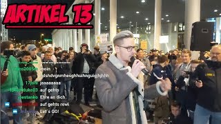 ARTIKEL 13 DEMO in KÖLN 05032019  Rewinside Stream Highlight [upl. by Pouncey]