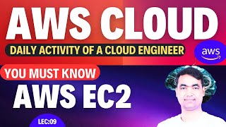 AWS Tutorial8  Daily activities using EC2 services in an IT project  You Must Know🔥 [upl. by Winograd]