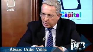 Álvaro Uribe Vélez en entrevista [upl. by Iggep]