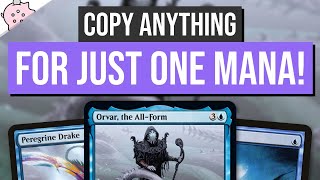 Copy Anything for Just One Mana  Orvar the AllForm  Kaldheim Spoiler  EDH  MTG  Commander [upl. by Icnan]